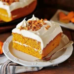 Yellow Cake Mix Pumpkin Cake