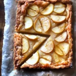 Vanilla and Pear Frangipane Tart