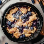 Crockpot Caramel Apple Dump Cake