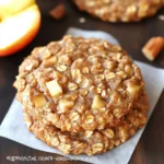 Healthy Apple Pie Oatmeal Cookies