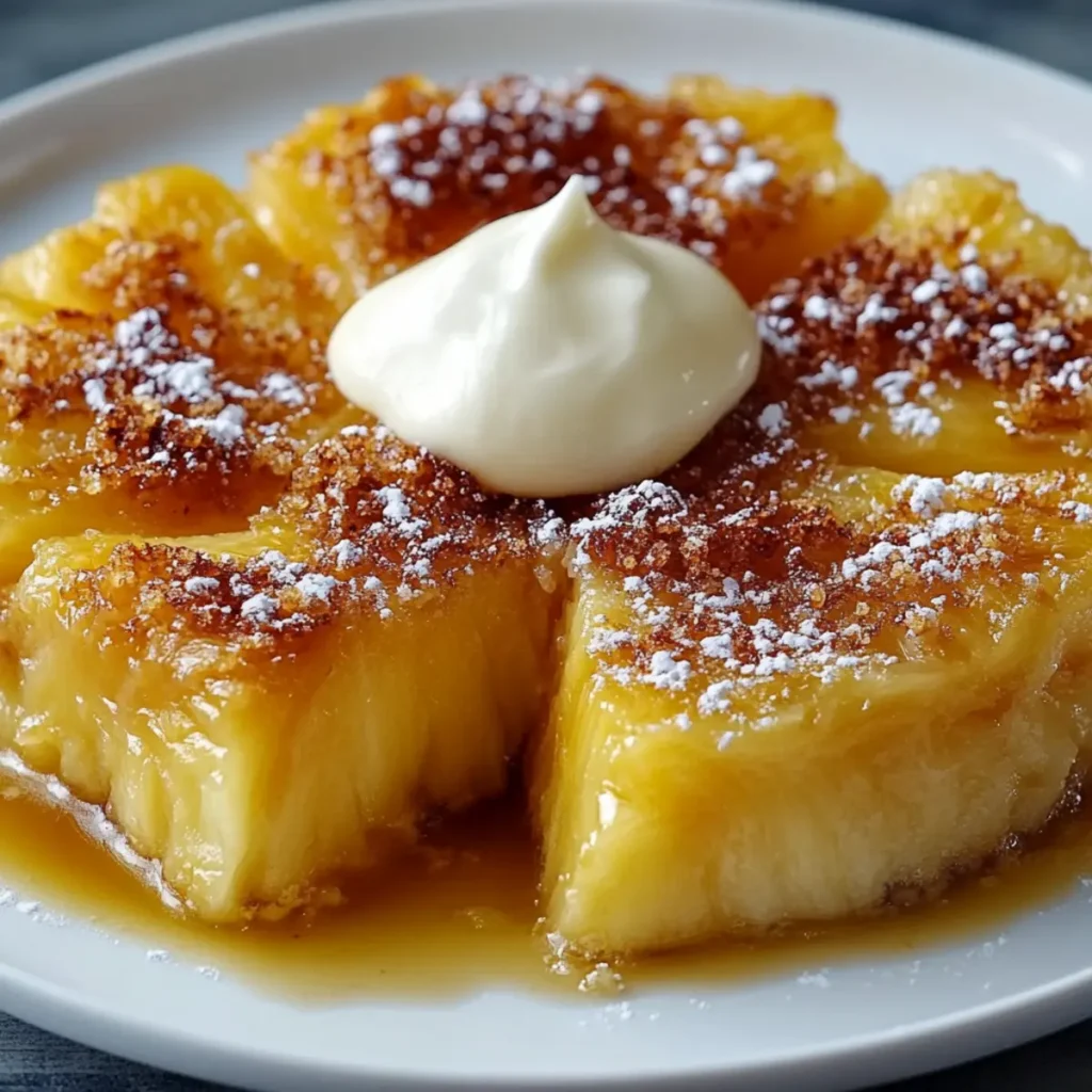 The Easiest Pineapple Bake – Sweet, Buttery & Irresistibly Simple!