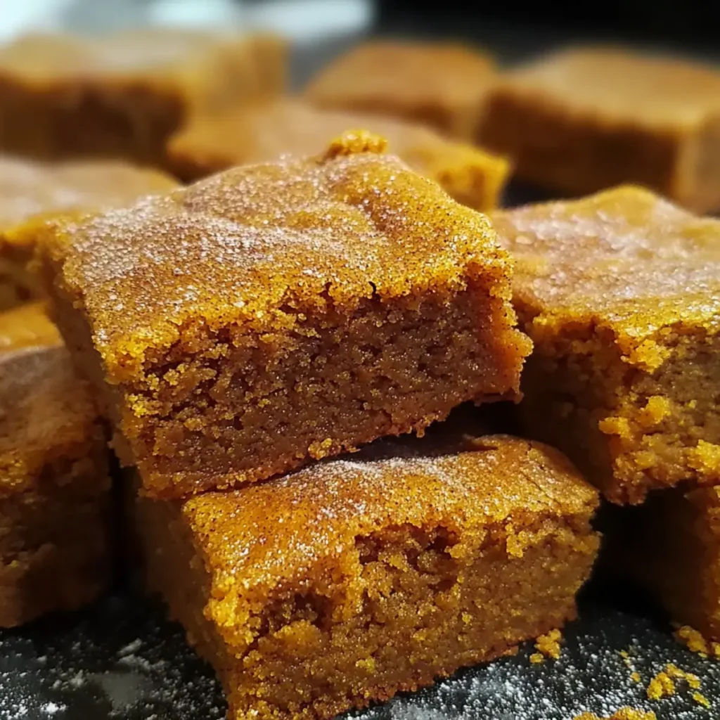 Delicious Pumpkin Snickerdoodle Blondies You Must Try This Fall!
