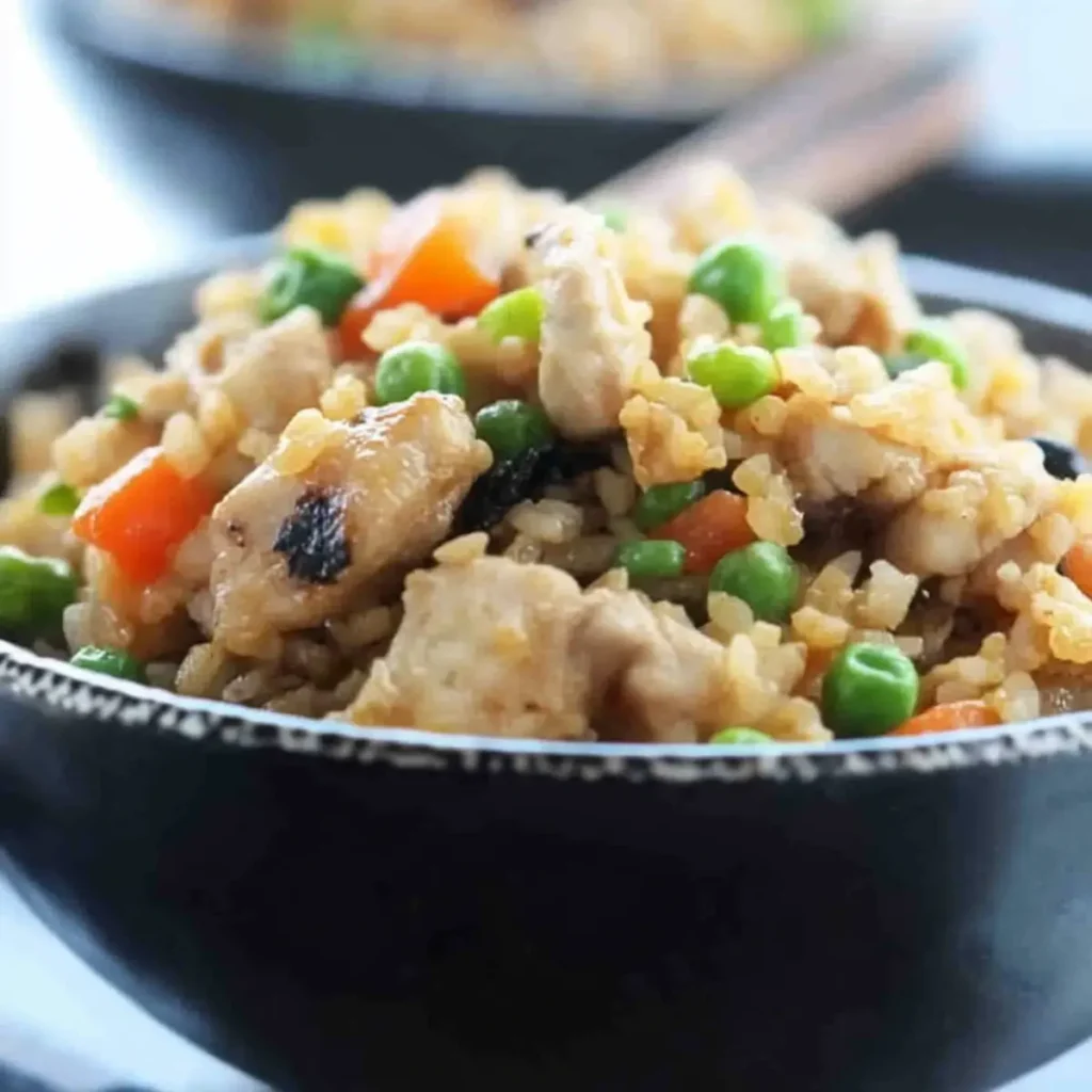 Keto Fried Rice with Chicken