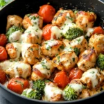 Low-Carb Tuscan Chicken – Creamy, Flavorful & Guilt-Free!