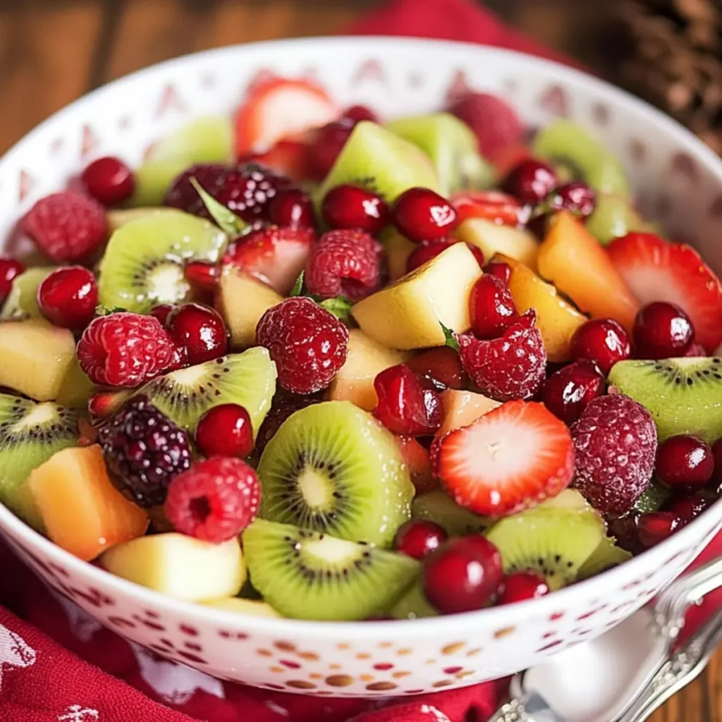 Christmas Fruit Salad