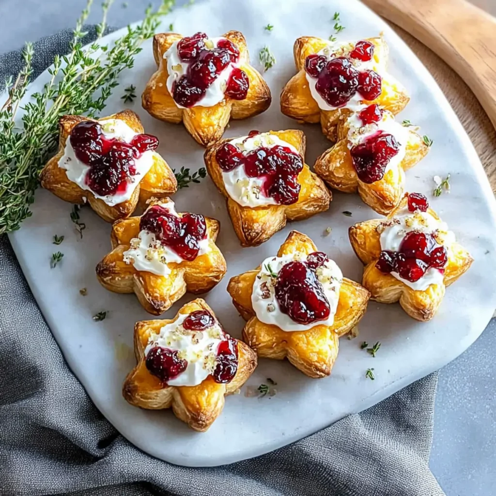 Mini Loaded Sweet Potatoes with Cranberry Drizzle