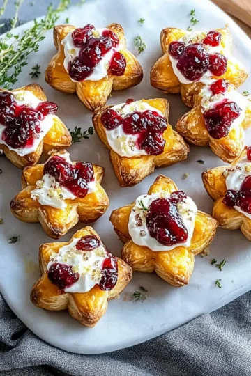 Mini Loaded Sweet Potatoes with Cranberry Drizzle