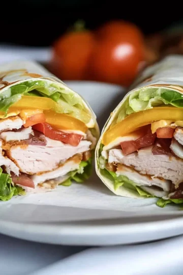 Turkey Club Wraps (Keto + Low Carb!)