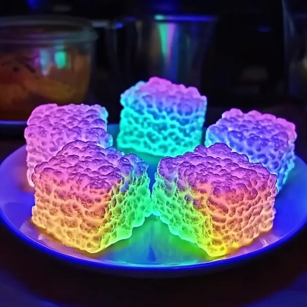 Glow-in-the-Dark Rice Krispies Treats – A Magical No-Bake Treat That Steals the Show! - Savory Splash