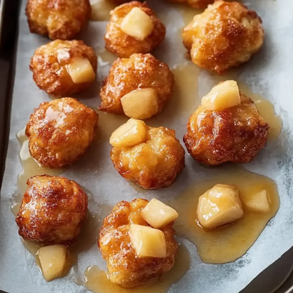 Irresistible Apple Fritter Bites