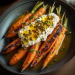 Roasted Carrots with Whipped Ricotta and Hot Honey Recipe