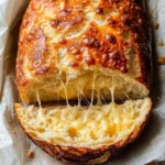Easy No-Knead Cheese Bread: Ultimate Comfort