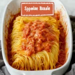 Oven Baked Spaghetti